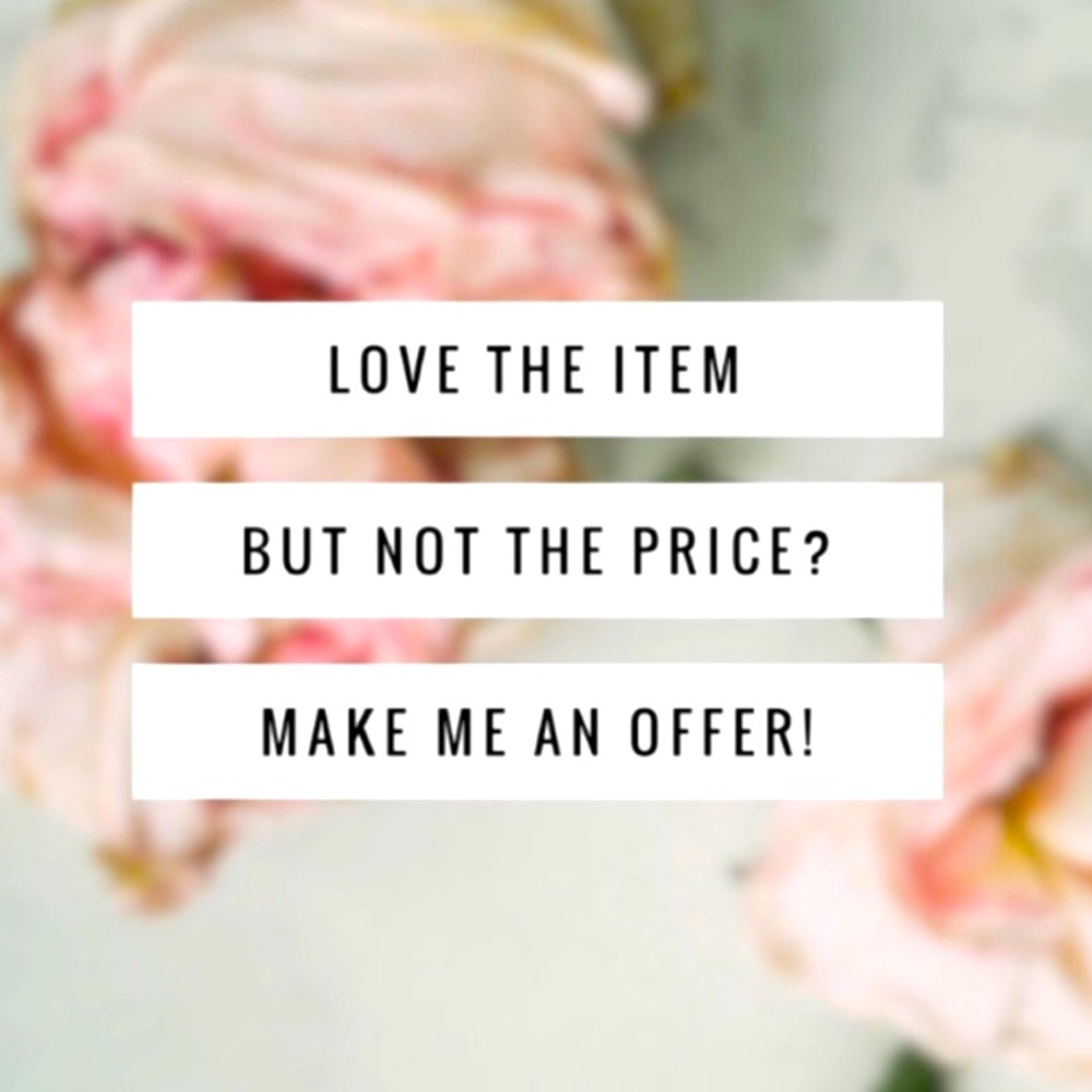 Reasonable offers welcome! 😎